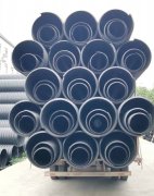 钢带增强螺旋波纹管的施工质量